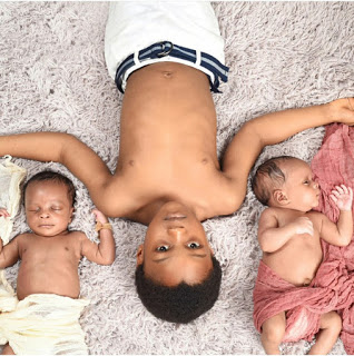Check Out Six Nigerian Celebrities You Probably Don't Know Have Twin Children