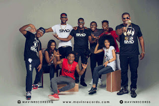 Don Jazzy and his Mavin crew members pictures