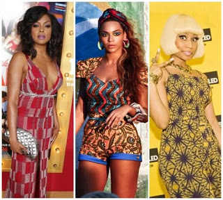 11 American Celebrities In Different Ankara Dress Style