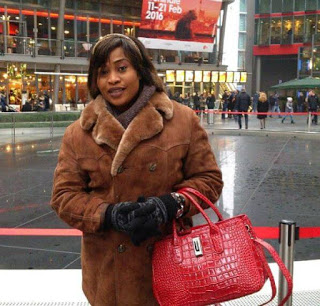 Aishat Abimbola pictured in Abroad