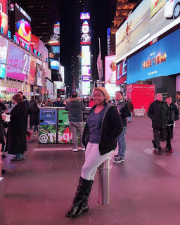 Hadiza Aliyu Gabon in New York pictures