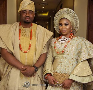 Wunmi Toriola marriage photo