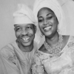 Afeez Oyetoro and his wife