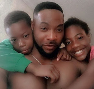 Bolanle Ninalowo and children