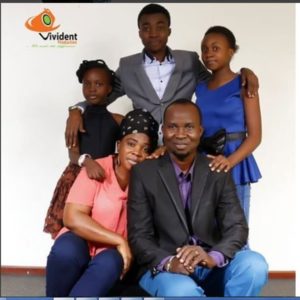 Wale Akorede and his family