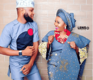 Yewande Adekoya and her husband photos