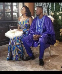 Chantelle Asante traditional wedding