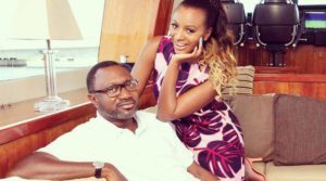 DJ Cuppy and her father
