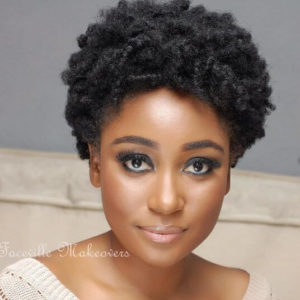 Mbong Amata rocks natural hair