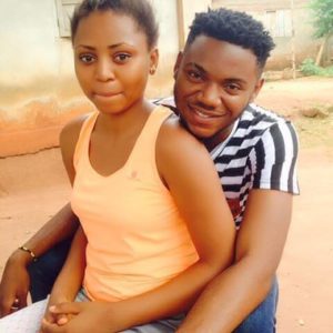 Somadina Adinma and  his ex-girlfriend, Regina Daniels picture