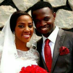 Seun Osigbesan and her husband