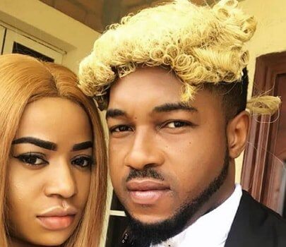 Nonso Diobi on set of Movie "Illiterate lawyer"