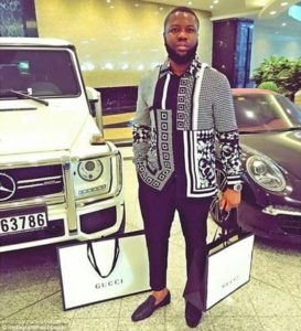 Hushpuppi with Gucci wears