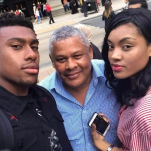 Alex Iwobi and sister