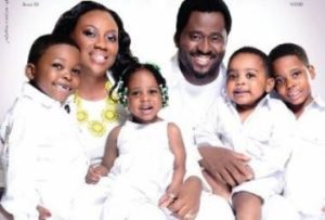 Desmond Elliot amd family