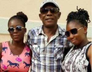 Nkem Owoh and daughters