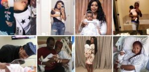 List Of Nigerian Celebrities Who Welcomed Babies In 2018