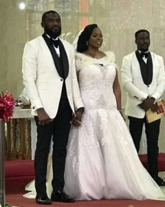 Keneth Okolie and wife