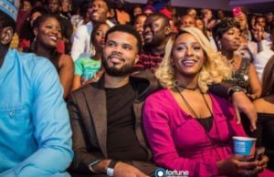 Asa Asik and Dj Cuppy at event