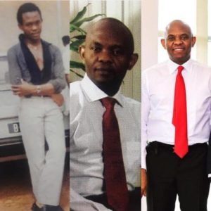 Tony Elumelu throwback photo