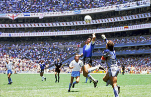 Diego Maradona - Hand of God