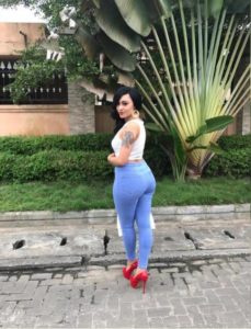 Rosaline Meurer poses for the camera