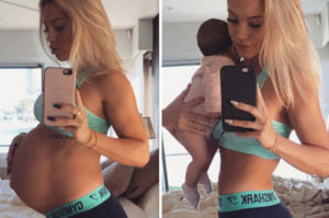 Tammy Hembrow before and after pregnancy pictures