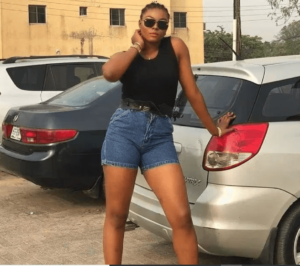 The tallest girl in Nigeria Yvonne Rofem