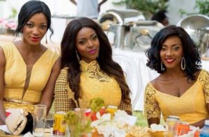 Yvonne Okoro and her sisters