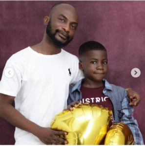 Nigerian Rapper, Lord Of Ajasa Celebrate Son's 10th Year Birthday (Photos)