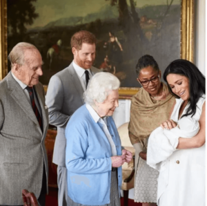 Prince Harry and Meghan markle child photo