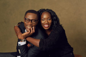 Tony Rapu and his wife, Nkoyo