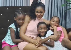 Busola Dakolo and her children