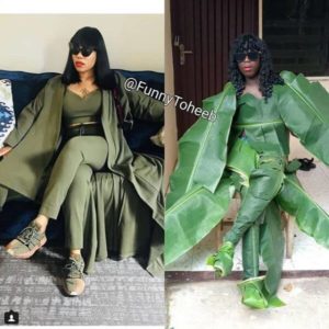 Funny Toheeb Toke Makinwa style