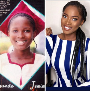 Jemima Osunde Before and after pictures