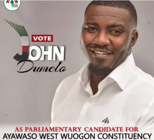 John Dumelo officially Joins Politics