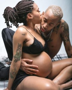 Tshego welcomes first child