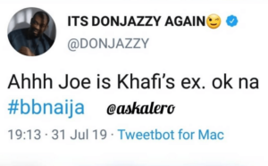 Khafi ex Joe
