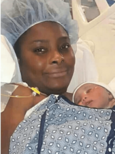 Actress Ronke Odusanya welcomes first child