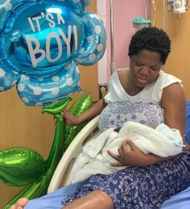 first photo of Toyin Abraham and her son