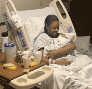Wunmi toriola welcomes first child in US
