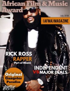 Rick Ross on the cover of AFMA