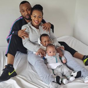 Oma Nnadi, husband and children picture