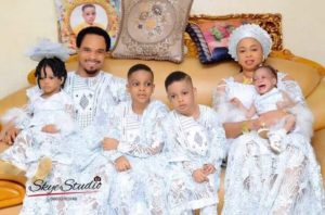 Prophet Odumeje, wife and children