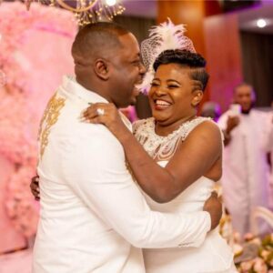 Angela-Nwosu and her husband photo