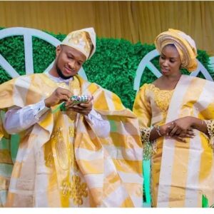 Lawrence Oyor and Darasimi Bmiloye photo