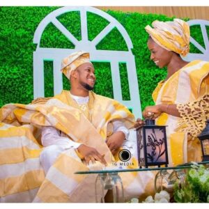 Lawrence Oyor and Darasimi photo