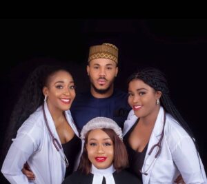 Ozo BBNaija Family photo