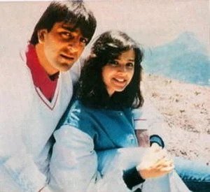 Sanjay Dutt and first wife, Richa Sharma