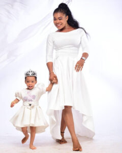 Ruby Ojaikor and daughter